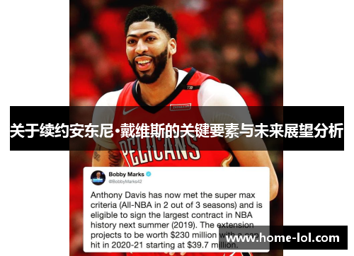 关于续约安东尼·戴维斯的关键要素与未来展望分析